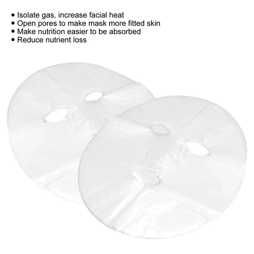100pcs Facial Mask DIY Preservative Film Disposable Prevent Evaporation Moisture Retention Face Mask Wrapped Paper